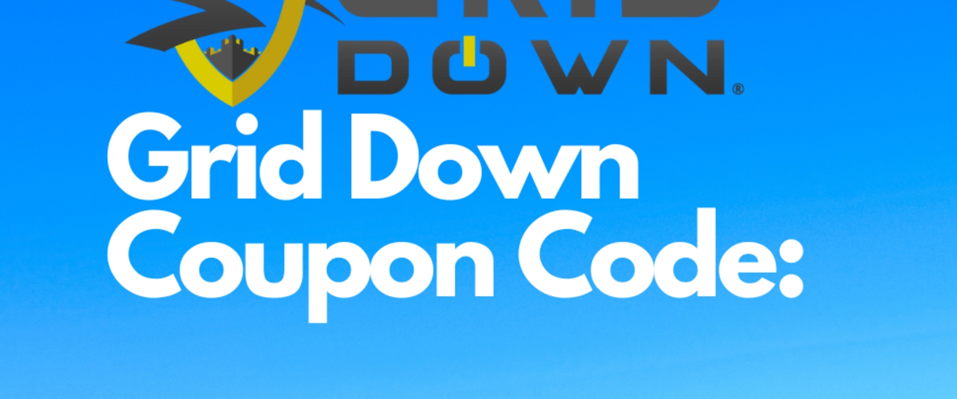 Upgrade Your Energy Storage Game with Grid Down Redoubt: Exclusive Coupon Inside!